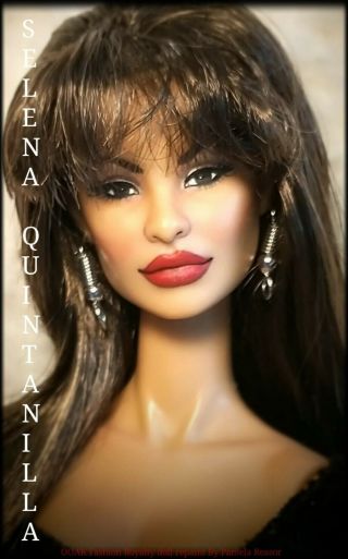 Selena Quintanilla Ooak Fashion Royalty Portrait Doll Repaint By Pamela Reasor