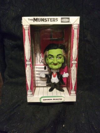 The Munsters Grandpa Remco Doll In Display Box 1964 Ex -