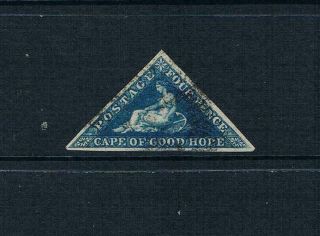 Cape Of Good Hope 1864 - 4d Slate Blue - De La Rue Prntg - Sc 13 [sg 19b] E