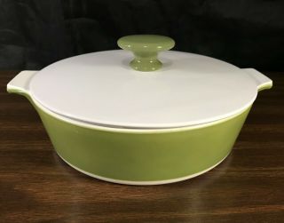Vintage Corning Ware 1 Qt Casserole P - 701 - B Avocado Green With Lid