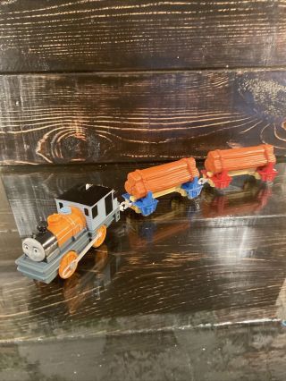 2009 Thomas & Friends Trackmaster Motorized Dash With Logging Cars