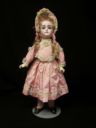 Antique Closed Mouth Kestner Bisque Doll,  Mold 128