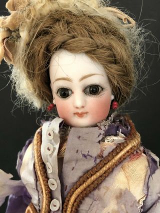Antique French 11” Jumeau Fashion Doll Poupée De Mode