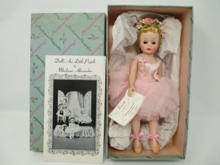 Vintage Madame Alexander Cissette Doll - Pink Ballerina 840 9 "