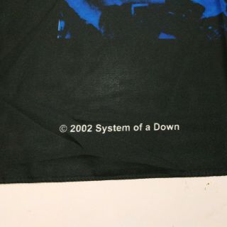 Vintage SYSTEM OF A DOWN 2002 TEXTILE POSTER FLAG 3