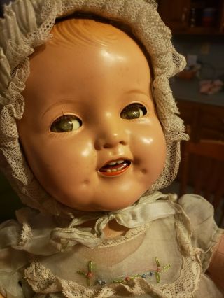 ANTIQUE VINTAGE IDEAL BABY SHIRLEY TEMPLE 18 