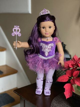 American Girl Sugar Plum Fairy Doll Custom Blinged Ooak Outfit