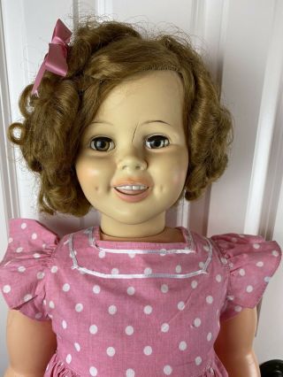 33” Life Size Vintage Shirley Temple Playpal Doll