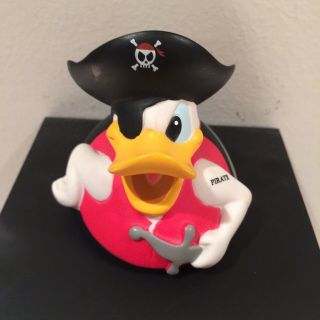 Disney World Donald Duck Pirates Of The Caribbean Ride Rubber Duck Ducky Retro