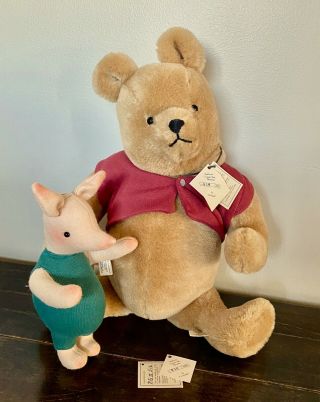 19” R John Wright Winnie the Pooh and Piglet Life Size Limited Edition 2