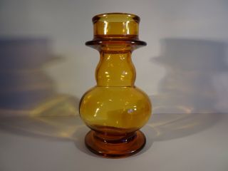 Small Italian Glass Bottle Vase 9005 3