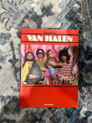Van Halen:1984 Metal Mania Photo Book With Poster