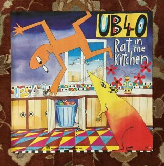 Ub40 Rat In The Kitchen Rare Promotional Poster
