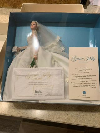 Rare Grace Kelly The Bride 2011 Silkstone Barbie Gold Label Bfmc Doll_t7942_nrfb
