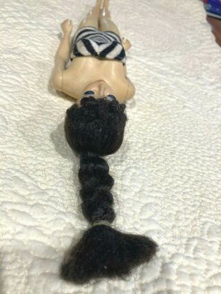 Gorgeous Vintage 3 Brunette Ponytail Barbie Doll with Factory Braid & Orig.  SS 6