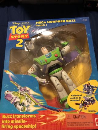 Disney Toy Story Buzz Light Year Mega Morpher Action Figure