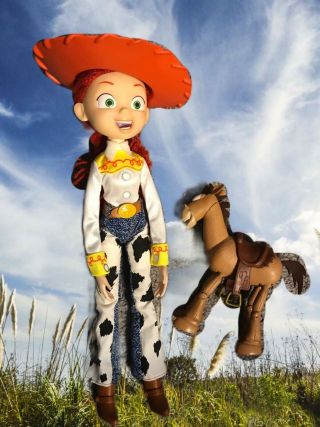 Vintage Disney Toy Story 3 Jessie Doll 11 " Barbie With Bullseye