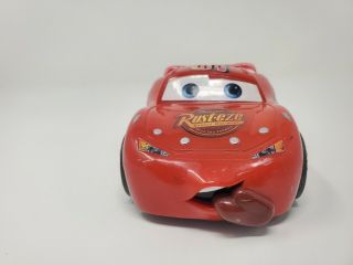 2005 Fisher - Price Disney Cars Shake N Go Lightning Mcqueen With Tongue Out Rare