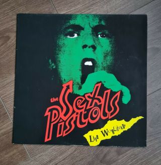 The Sex Pistols Live Worldwide Vinyl Lp Album 1985 Koma788017 More Chaos Records
