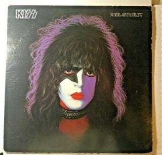 Kiss Paul Stanley Solo Album With Poster
