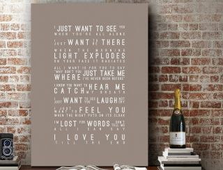 The Pogues Love You Till The End | Word Art Song Lyrics Art Print | Canvas Gift
