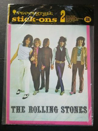 Vintage Peppertree Stick - Ons Rolling Stones / The Rascals Still