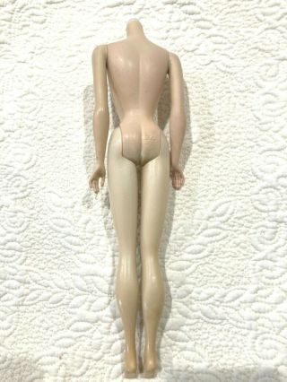 Vintage 2 or 3 Ponytail Barbie Doll TM Body w/Unbreakable Nylon Neck Nob 2