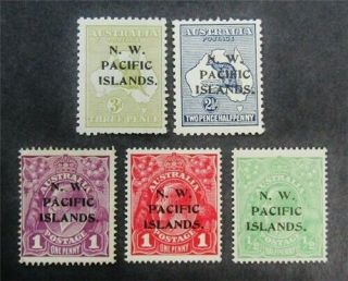 Nystamps British North West Pacific Islands Stamp 2//42 Og H $46 F5y140