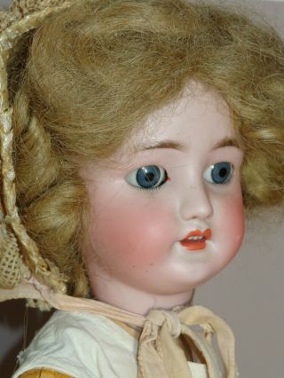 27 " Antique Bergmann Simon & Halbig 11 1/2 Germany Bisque Head Doll