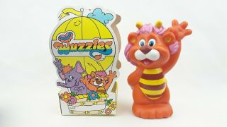 Vintage 1986 Disney Hasbro Wuzzles Bumblelion Rubber Figure Toy Rare 4.  5  Inch