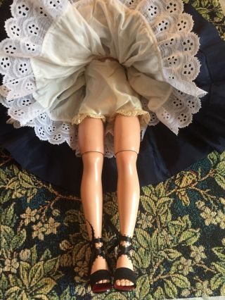 1950s Vintage Madame Alexander Cissy Doll In Tagged Dress 5