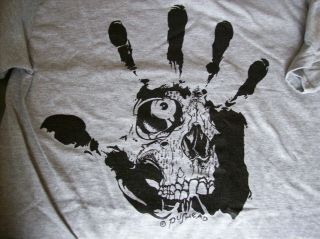 Hand Of Fear Pushead Pusmort Shirt Small Metallica Septic Death Poison Idea Coc
