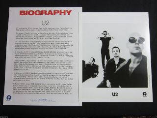 U2—1995 Press Kit - - Photo