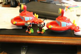 2 - Disney Little Einstein’s Pat Pat Rocket Submarine Bath Toy With Leo Figures S