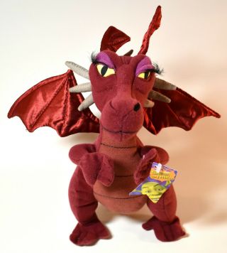 Dreamworks Shrek The Third 10 " Dragon Plush By Nanco From 2004