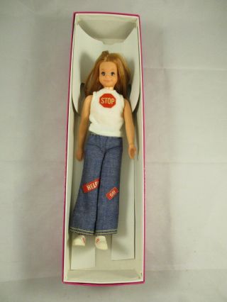 1971 Mattel Pose N Play Tiff Doll - Skippers Tomboy Friend
