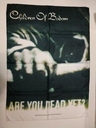Vintage Children Of Bodom 2005 Textile Poster Flag