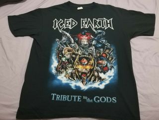 Iced Earth Tribute to The Gods Large T Shirt 2