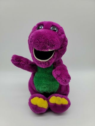 Vintage 1992 Lyons Group Barney The Purple Dinosaur Plush 13 " Toy.