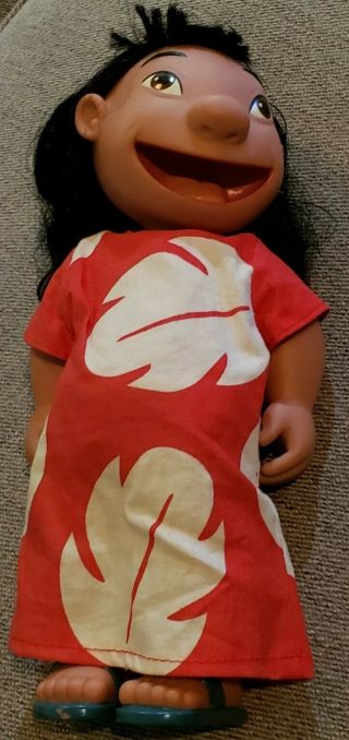 Disney Store Lilo 12” Doll From Lilo & Stitch Authentic Disney Vtg.
