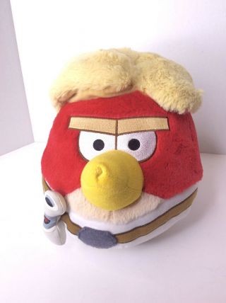 Angry Birds Star Wars Luke Skywalker Large 9in Plush Stuffed Toy Doll Red Bird