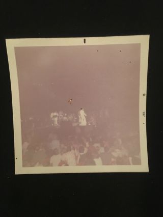 Elvis Presley Vintage Concert Photo Jul 73 3.  5 " X 3.  5 " Kodak Paper