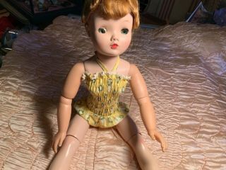 1950’s Vintage Madame Alexander Doll Cissy Bathing Suit W/tag Clothes
