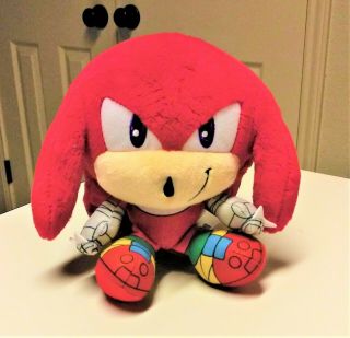 Sonic Boom 6” Knuckles Plush Tomy Big Head Red Stuffed Animal