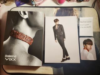Vixx Chained Up Album Control Version Ken Photo Card And Ken Insert Official