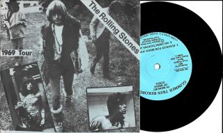 Rolling Stones 1969 Tour In Memory Of Brian Jones Ep Vinyl Rare
