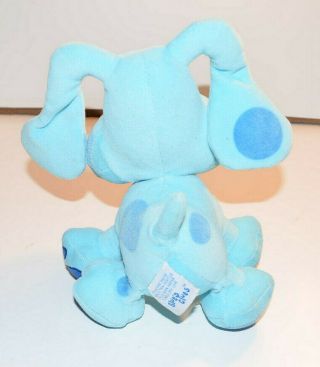 Vintage Blues Clues Puppy Dog Plush Eden Blue 7” Stuffed Animal Toy 1998 2