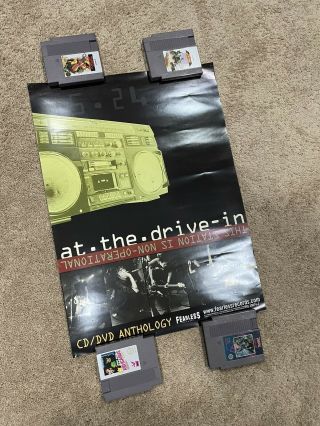 At The Drive In - Promo Poster - 18.  5x25.  5