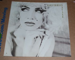 Eurythmics " Rare " Double Sided Poster Flat