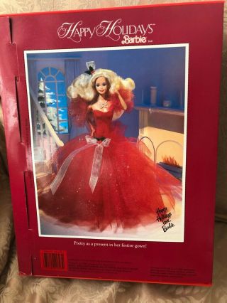 1988 Happy Holidays Christmas - Mattel Barbie - Special Edition first 2